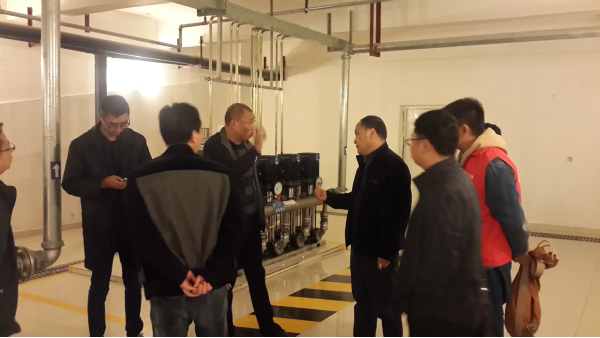 宜賓市發(fā)改委領導調(diào)研二次供水管理情況