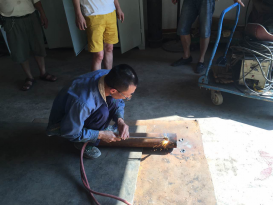 突遇險情  快速反應(yīng)  力保安全生產(chǎn)