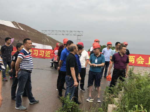 市水務(wù)局領(lǐng)導(dǎo)視察五水廠(chǎng)在建工地