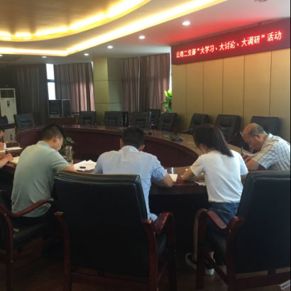 公司二支部開(kāi)展“大學(xué)習(xí)、大討論、大調(diào)研”活動(dòng)