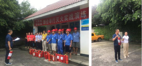營銷部、污泵部聯(lián)合開展應急滅火實戰(zhàn)演練