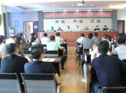 集團(tuán)公司召開2019年度黨風(fēng)廉政建設(shè)工作推進(jìn)會(huì)