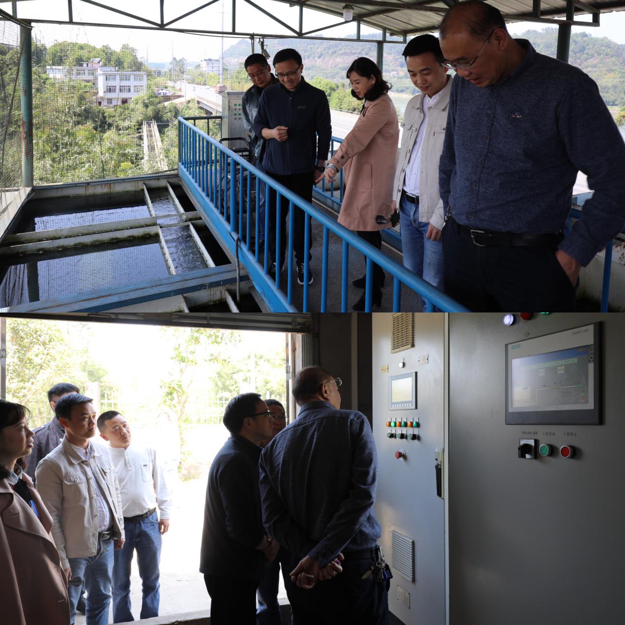 集團(tuán)公司黨委書(shū)記、董事長(zhǎng)周燕賓深入天泉公司一線調(diào)研指