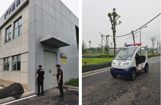 加強廠區(qū)安保工作，確保水廠安全生產