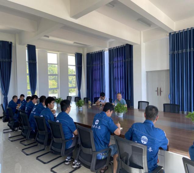 集團公司黨委委員、副總經(jīng)理劉林到五水廠檢查安全工作