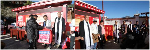 真情幫扶情誼深 結對幫扶送關愛