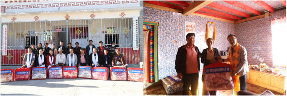 真情幫扶情誼深 結對幫扶送關愛