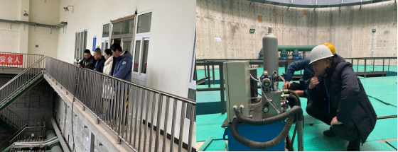 集團公司黨委委員、副總經(jīng)理劉林到臨港公司開展“元旦”節(jié)前安全生產(chǎn)檢查工作