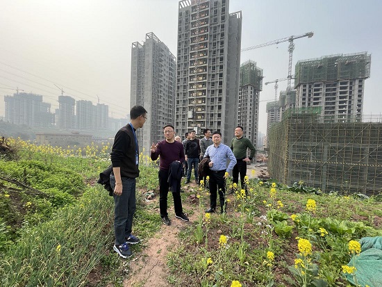 集團(tuán)公司黨委書記、董事長周燕賓率隊調(diào)研督查五糧液機場供水保障工程建設(shè)