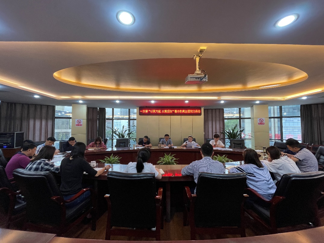 公司一支部召開“以案為鑒，以案促改” 警示教育主題黨日活動(dòng)