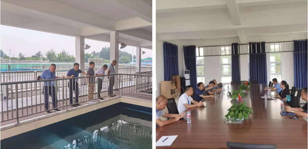 清源水務(wù)集團(tuán)黨委書(shū)記、董事長(zhǎng)周燕賓率隊(duì)到臨港公司開(kāi)展安全生產(chǎn)檢查工作