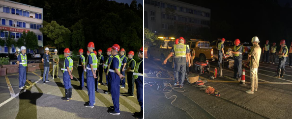 筑牢供水“安全墻”，管網(wǎng)部開(kāi)展兩江管線 應(yīng)急搶修演練