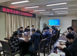 臨港黨支部召開三月支部黨員大會暨黨風廉政建設(shè)會